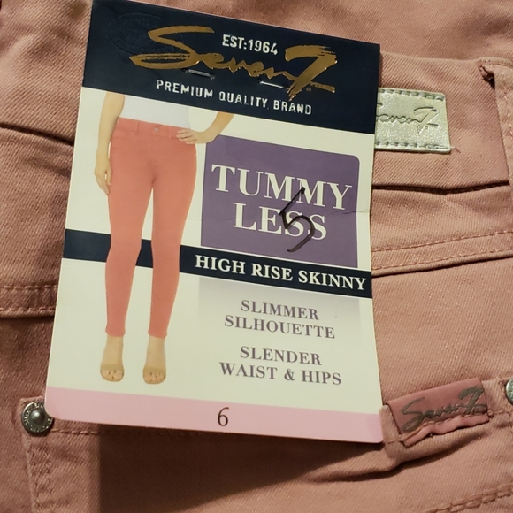SEVEN 7 HIGH RISE SKINNY JEANS - Picture 8 of 12